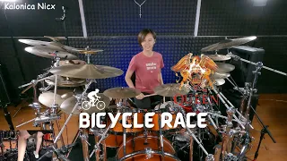 Queen - Bicycle Race | Drum cover by Kalonica Nicx