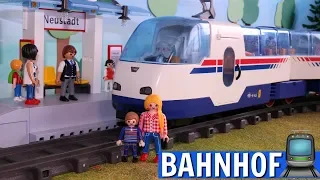 Playmobil Film deutsch - Warterei am Bahnhof  - Playmobil Zug - Eisenbahn