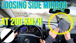 Volkswagen Touareg  [V6 3.0 TDI / 225 Hp / 2006] 4MOTION POV Test Drive on German AUTOBAHN🇩🇪