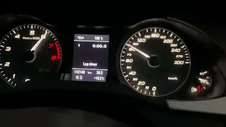 Audi S4 B8 0-100 km/h