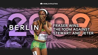 Shelly-Ann Fraser-Pryce vs Kerron Stewart 🇯🇲🔥 | World Athletics Championships Berlin 2009