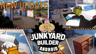 Major Update To The Garage | Junkyard Builder 👷‍♂️