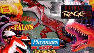 Primal Rage Toys (Super Rage Series) Talon Review / Look