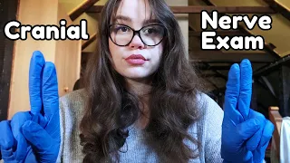 ASMR Cranial Nerve Exam *LOFI* (SLAVIC ACCENT) 🎧🌟