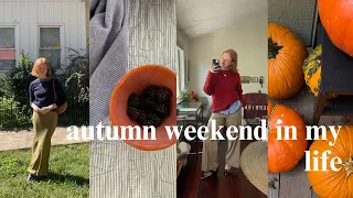 weekend in my life at unc chapel hill: football games, pumpkin patches, and more!