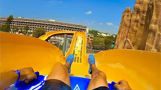 The Tower Falls Water Slide at The Land of Legends