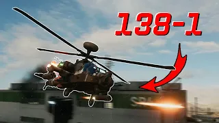 138-1 Attack Helicopter Run | Dual POV | Flashpoint | Battlefield 2042