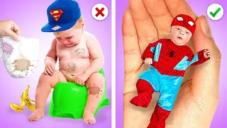 This Spiderman Is Poor!🕷️ RICH VS BROKE VS GIGA RICH SUPERHEROES || Funny Situations by Cactoons!