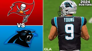 Buccaneers vs. Panthers Simulation | Bryce Young | Madden 24 Rosters PS5