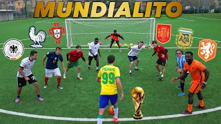 WORLD CUP MUNDIALITO FOOTBALL CHALLENGE!! w/Footwork Italia