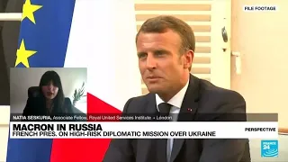 Ukraine crisis: France's Macron on solo diplomatic mission • FRANCE 24 English