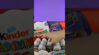 🍫 OTWIERAM KINDER NIESPODZIANKĘ WILLY WONKA ASMR #figurki #kinder #wonka #asmr #pattje #otwieranie