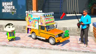 Franklin & Shinchan Buy Mini RC Mahindra BOLERO DJ in GTA 5 | JNK GAMER