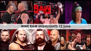 WWE Monday Night RAW Highlights 6/12/2017 | WWE RAW 12 June 2017 Highlights