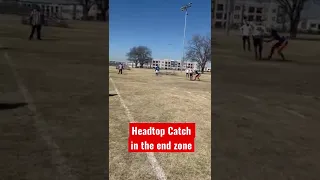 I DID HIM DIRTY 😳 | HEADTOP CATCH 🏈🔥 #viral #football #touchdown #catch