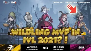 #7 Team Wolves Take The Risk to Pick Wildling in Last Match! | IVL 2021 | Identity V | 第五人格 | 제5인격