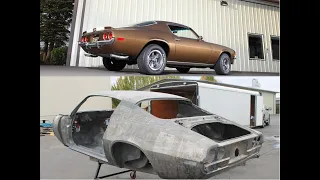 1970 Z28 Camaro's one year restoration in 40 minutes. MetalWorks step by step camaro stock build.