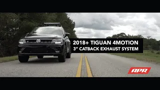 APR 2018+ Tiguan Catback Exhaust System! (AWD)