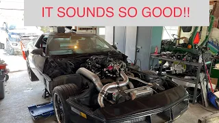 C4 Corvette LS Turbo Episode 6 first start, what pilot bearing to use in a zf6 car?
