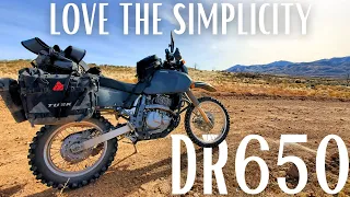 Love The Simplicity Of The Suzuki DR650