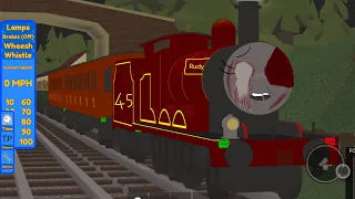 Sodor fallout: rudy trying to scream for @Rudy_24485