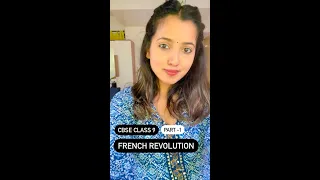 The French Revolution - Part 1 | History | CBSE Class 9 | Shubham Pathak | YT Shorts