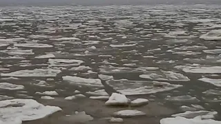 Азовское море.😱Лед тронулся.