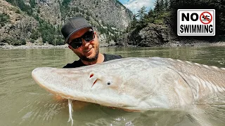 Fraser River Sturgeon Fishing | Catching River Monsters