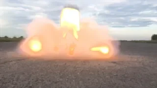 Test Mega Firecracker vs Iron pan Part 2