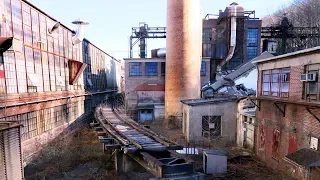 Massive Abandoned Paper Mill - Machines & Equipment Still Inside