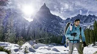 Snowshoe Backpacking the Indian Peaks Wilderness, Crater, Mirror, & Pawnee Lakes