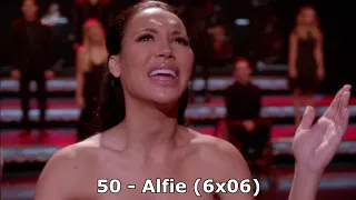 My top 100 Glee songs