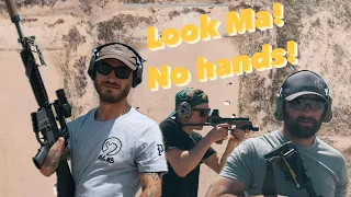 RETRO RIFLE BUILDS AND A DUDES WITH NO HANDS