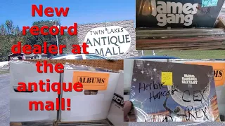New Record Dealer At The Antique Mall: Are The Records Any Good? #vinylrecords #cratedigging