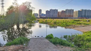 Дорога до метро Некрасовка из ЖК Самолёт, г.о. Люберцы. 17.05.2023г.