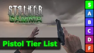 The GAMMA Pistol Tier List