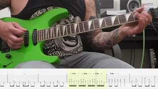 ‘Addicted To Chaos’ by Megadeth - Guitar Playthrough w/tabs (Chris Zoupa)