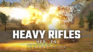 Heavy Rifles - Mechwarrior 5: Mercenaries DLC Heroes of the Inner Sphere Playthrough 30