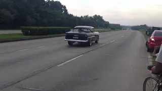 Carreras de Carros en Cuba, en la Monumental Chevrolet 55