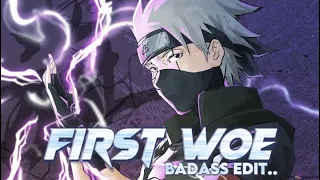 Naruto "Kakashi Hatake" - First woe [EditAMV]!