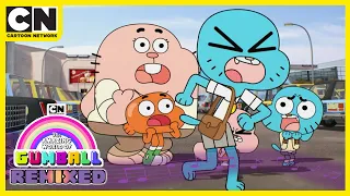 Gumball Song - Total Parking (Na Na Na Song) 🎵 | The Parking | Gumball Remixed | Cartoon Network UK