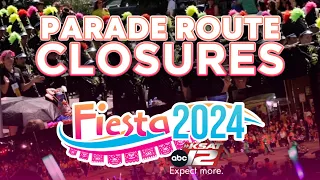 What to know about road closures for Fiesta’s Battle of Flowers and Flambeau parades