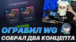 ОГРАБИЛ WG В ПОСЛЕДНИЙ ДЕНЬ НОВОГОДНЕГО ИВЕНТА | Собрал второй Concept 1B? WoT Blitz | Zlobina Liza