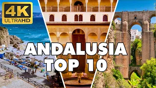 ✅ TOP 10 Things to Do in Andalucia (Andalusia) Spain 4K ► Best Places to Visit ►