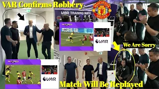 BREAKING!❌ VAR Confirms Røbbéry vs Burnley✍️Match Will ße Replayed At Old Trafford Manchester United