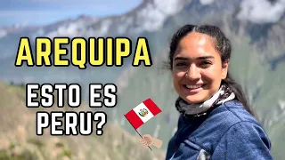 AREQUIPA lo tiene TODO?? 🤔 [Cañon del Colca - Centro Historico] Peru 🇵🇪