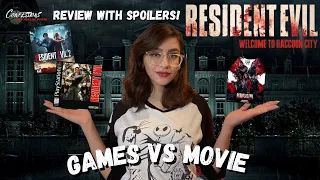 RESIDENT EVIL: WELCOME TO RACCOON CITY (2021) REVIEW WITH SPOILERS: Games vs Movie differences