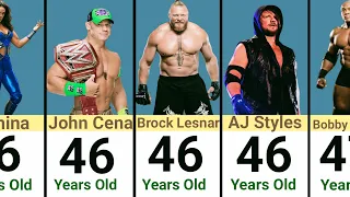 Age Of WWE Wrestlers in 2024