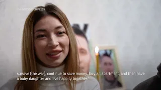 Ukrainian widows learn to live again