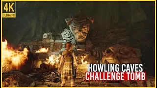 Shadow of the Tomb Raider - Howling Caves Challenge Tomb Walkthrough (4K 60fps)